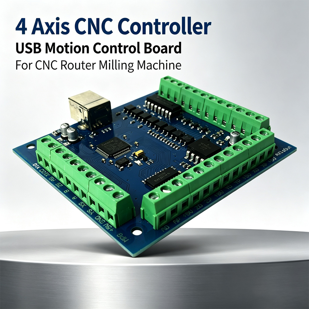 Mach3 Usb Cnc Controller 4 Axis 100Khz - การ์ดควบคุมเครื่องจักร CNC แบบ 4 แกน รองรับ