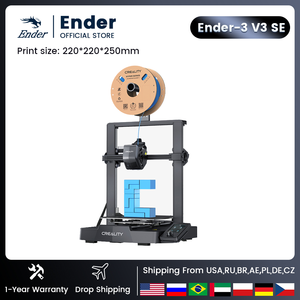 Cnc 3018 Pro Max Metal - Creality Ender-3 3D V3เครื่องพิมพ์ SE แกน