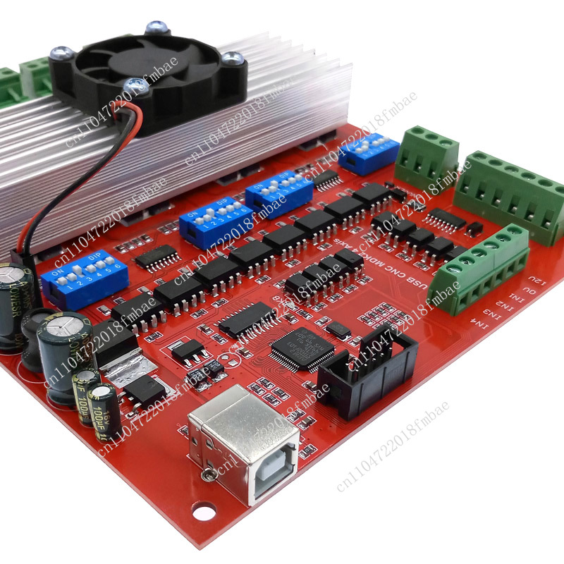 Mach3 Usb Cnc Controller 4 Axis 100Khz - บอร์ดควบคุมมอเตอร์ 100KHz CNC MACH3 USB 4