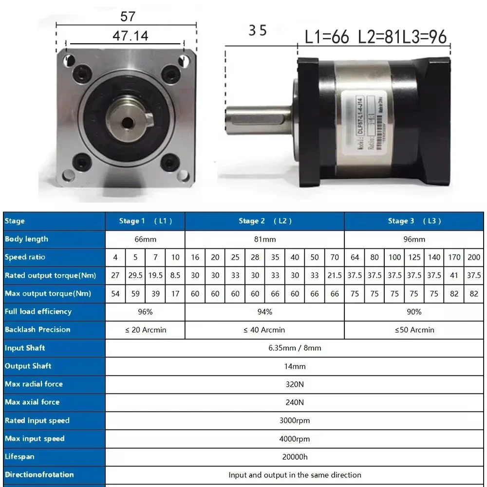 ดาวเคราะห์เกียร์ 57 มอเตอร์ TB - Nema 23 Closed Loop Stepper Motor Driver Kit บทวิจารณ์และราคา