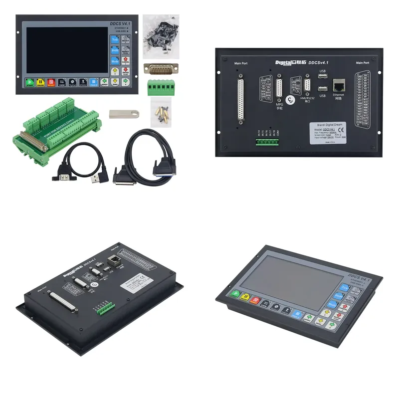 DDCS-V4.1 ตัวควบคุมการเคลื่อนท - Ddcs V4.1 4 Axis Cnc Offline Controller บทวิจารณ์และราคา