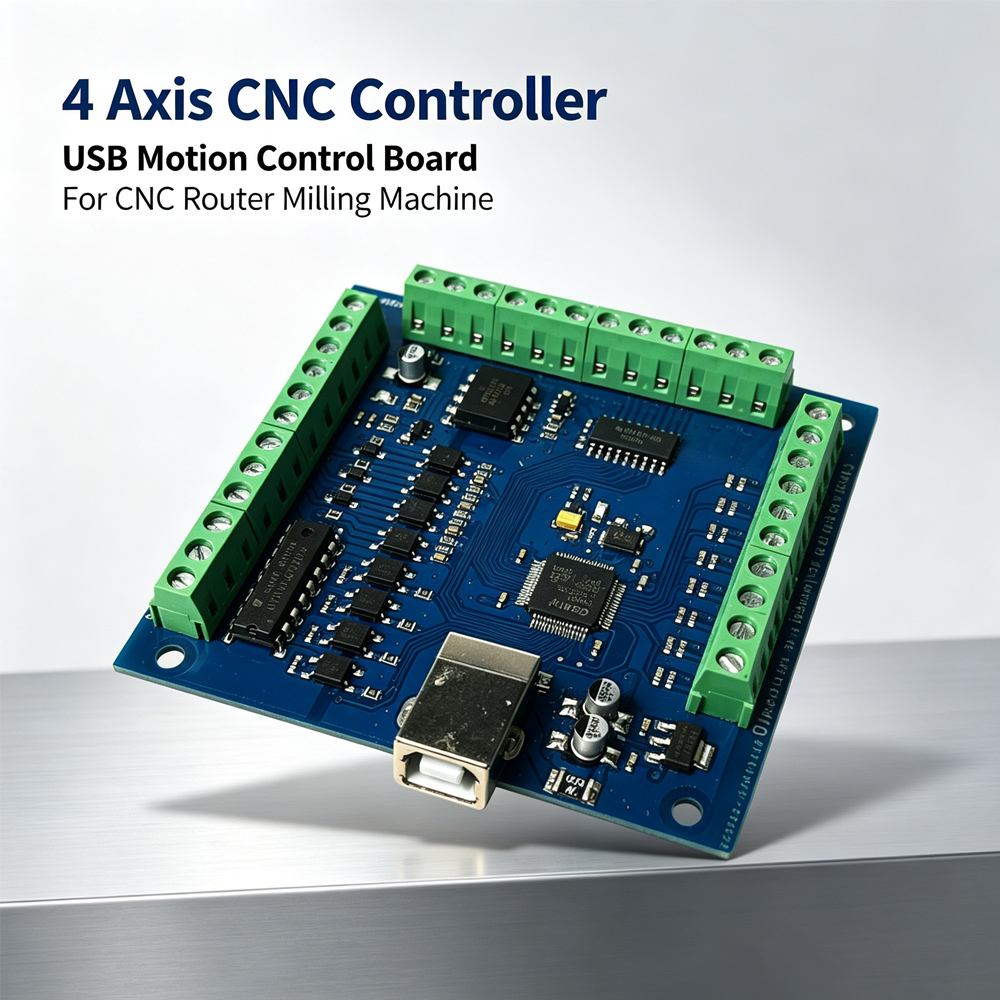 การ์ดควบคุมการเคลื่อนที่ CNC M - Mach3 Usb Cnc Controller 4 Axis 100Khz บทวิจารณ์และราคา