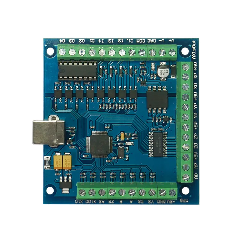 การ์ดควบคุมการเคลื่อนที่ CNC M - Mach3 Usb Cnc Controller 4 Axis 100Khz บทวิจารณ์และราคา
