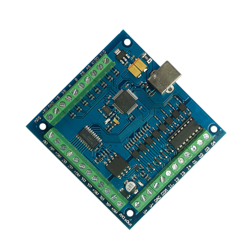 การ์ดควบคุมการเคลื่อนที่ CNC M - Mach3 Usb Cnc Controller 4 Axis 100Khz บทวิจารณ์และราคา