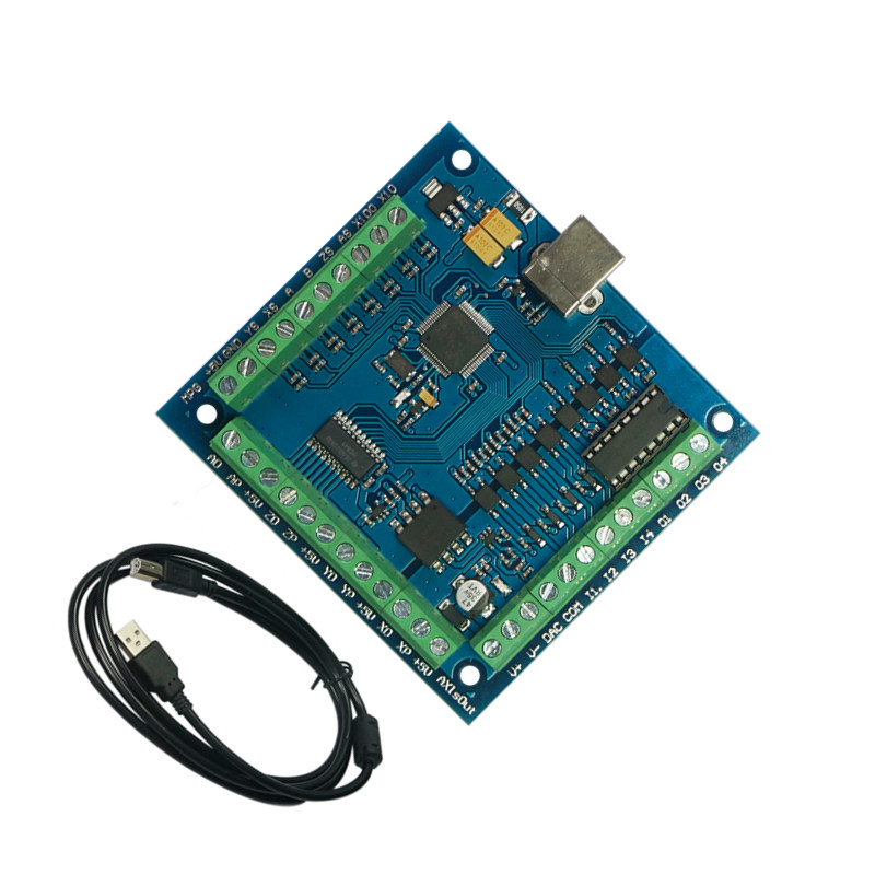การ์ดควบคุมเครื่องจักร CNC แบบ - Mach3 Usb Cnc Controller 4 Axis 100Khz บทวิจารณ์และราคา