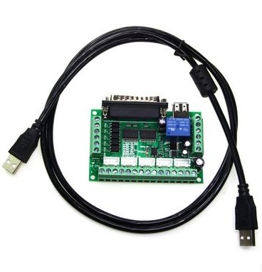 1 pcs ใหม่อินเทอร์เฟซ MACH3 5  - 5 Axis Cnc Breakout Board Interface Mach3 บทวิจารณ์และราคา