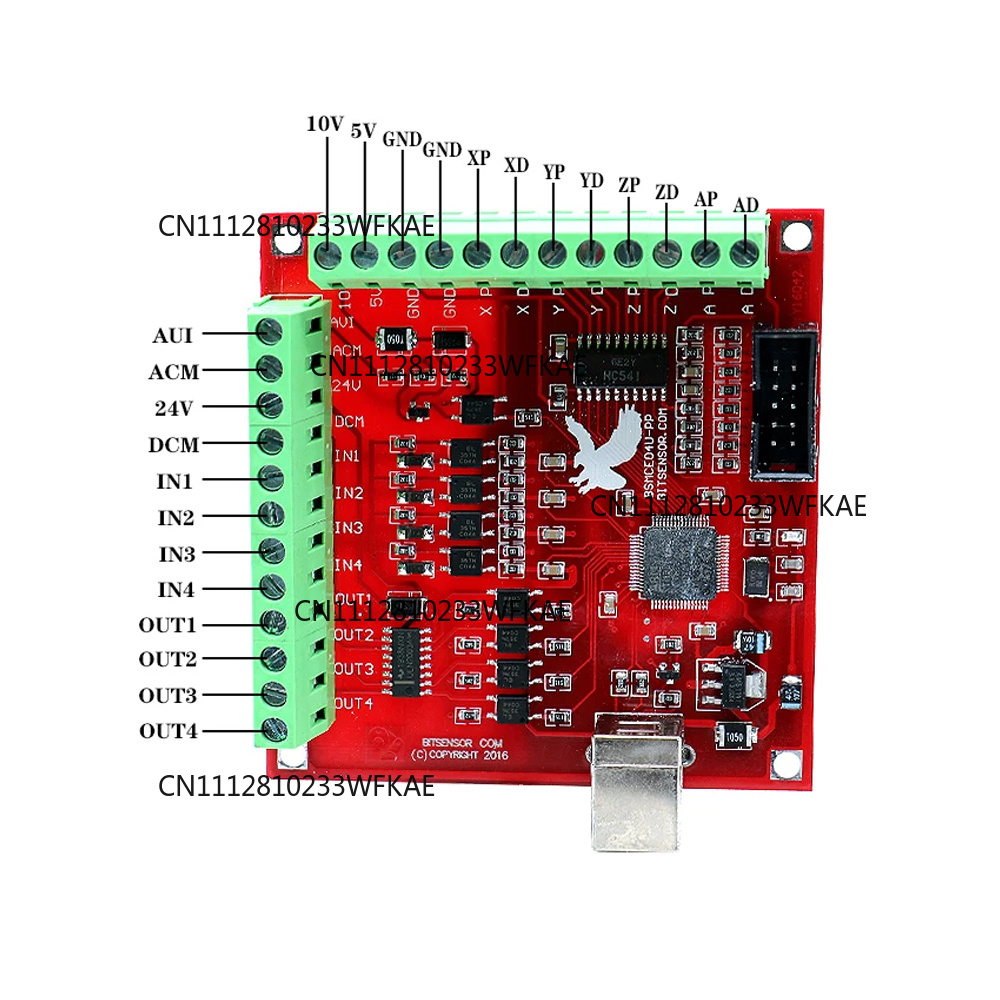 บอร์ดเบรกเอาต์ CNC USB MACH3 1 - Mach3 Usb Cnc Controller 4 Axis 100Khz บทวิจารณ์และราคา