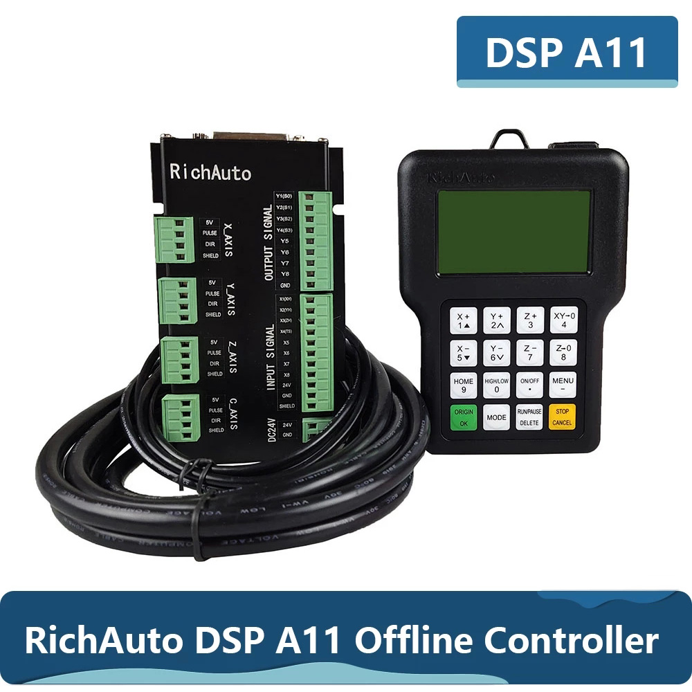 RichAuto DSP A11 CNC Controlle - Richauto A11 Dsp Controller 3 Axis บทวิจารณ์และราคา