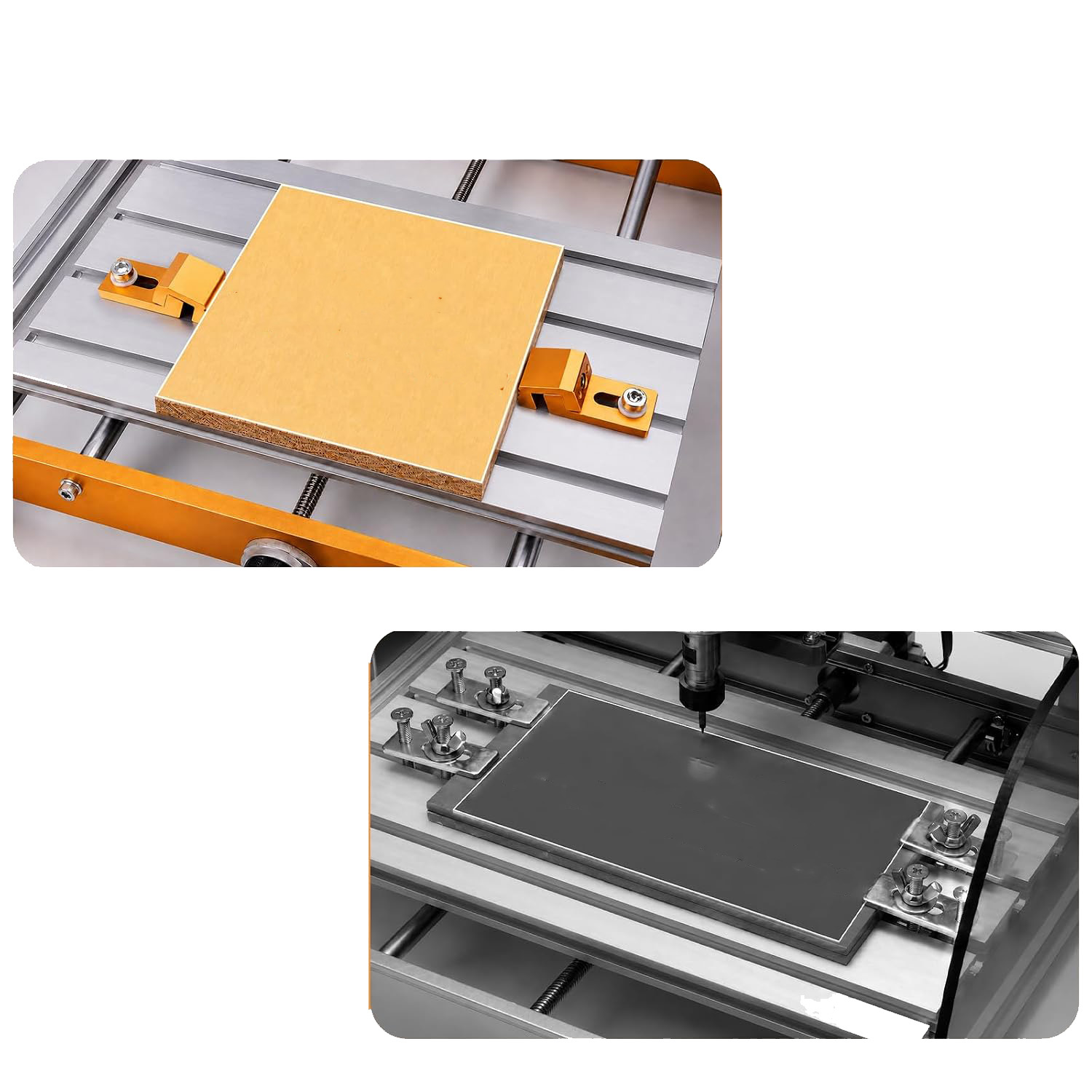 ชุดแคลมป์อลูมิเนียม CNC 4 ชิ้น - Cnc 3018 Pro Max Metal บทวิจารณ์และราคา