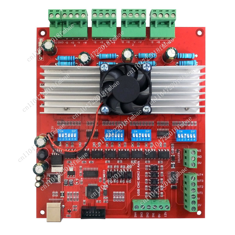 บอร์ดควบคุมมอเตอร์ 100KHz CNC  - Mach3 Usb Cnc Controller 4 Axis 100Khz บทวิจารณ์และราคา